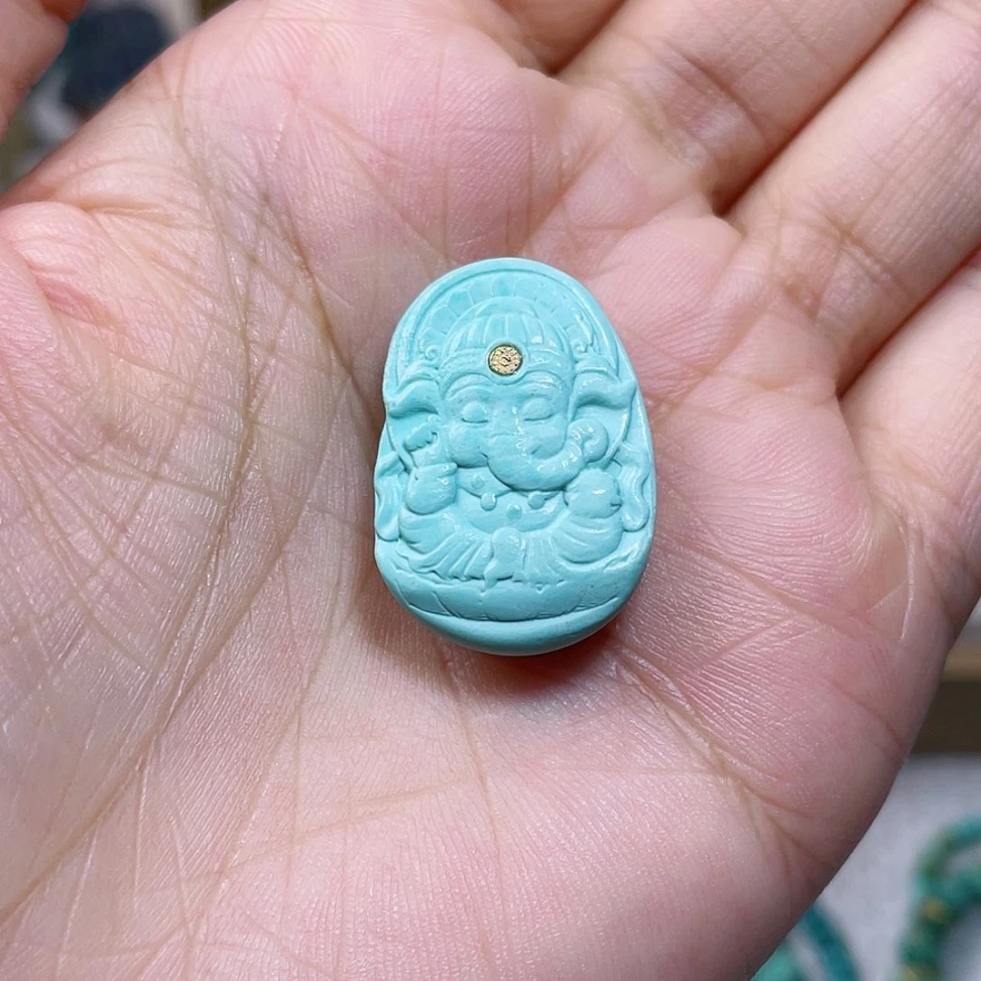 未镶嵌绿松石配饰