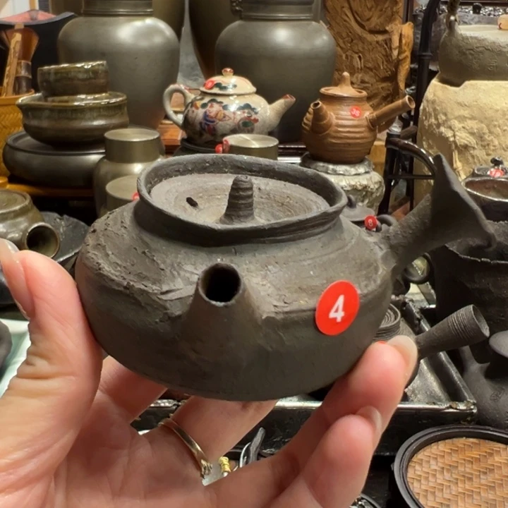 南蛮侧把茶器茶器