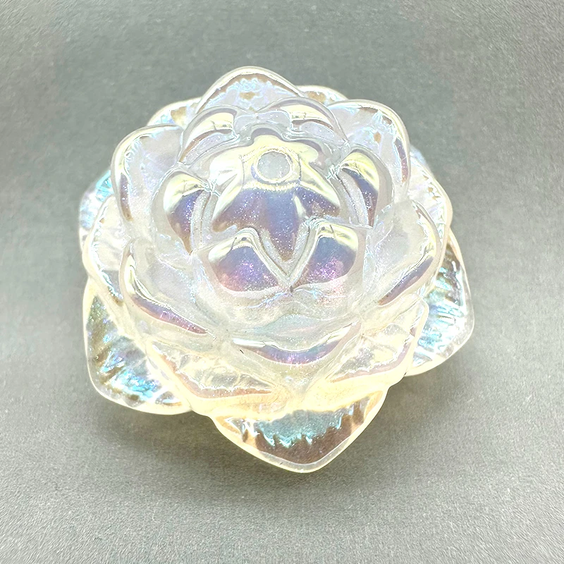 【海家】FE51 冰美人直孔立体莲花28.55*32.61MM散珠DIY饰品配件