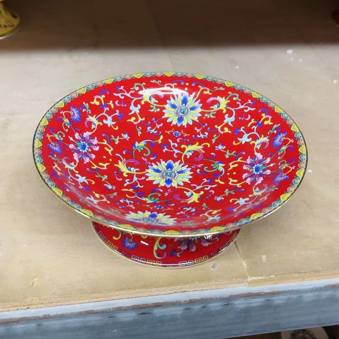 【闪购商品】珐琅8英寸1红。。。。。