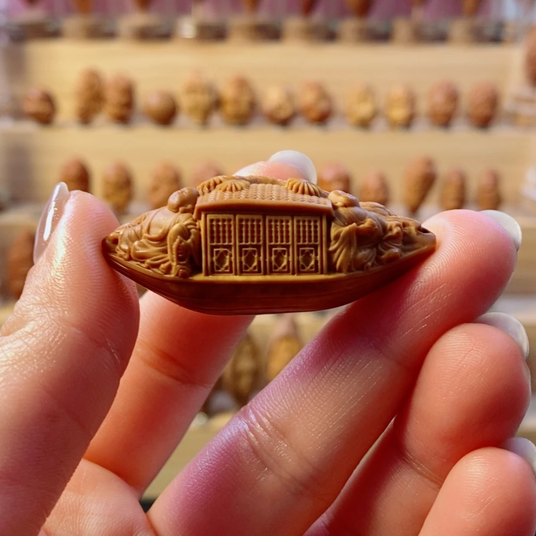 手串/手链橄榄核核舟记