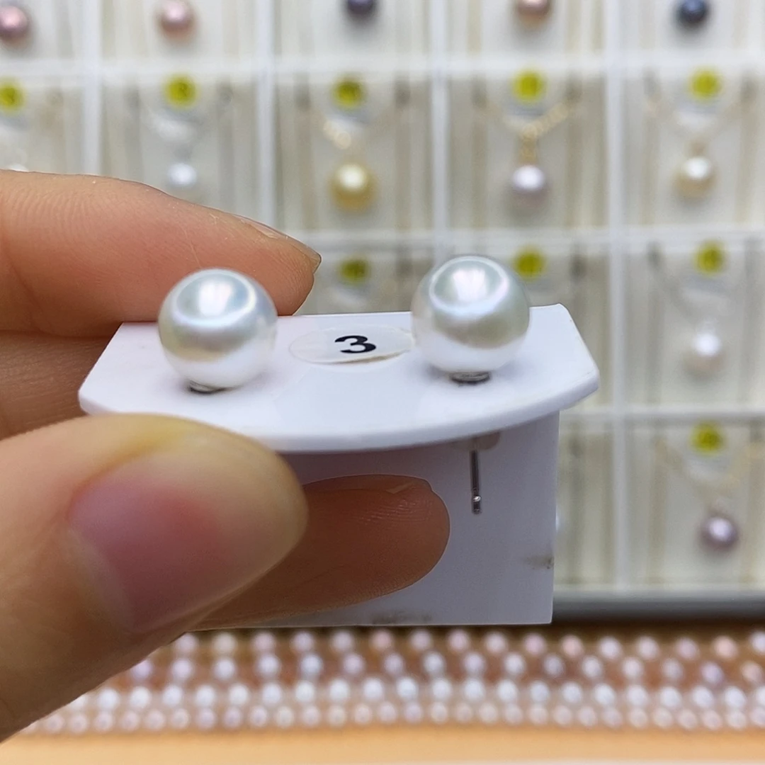 吊坠(赠链)淡水珍珠银S925镶嵌