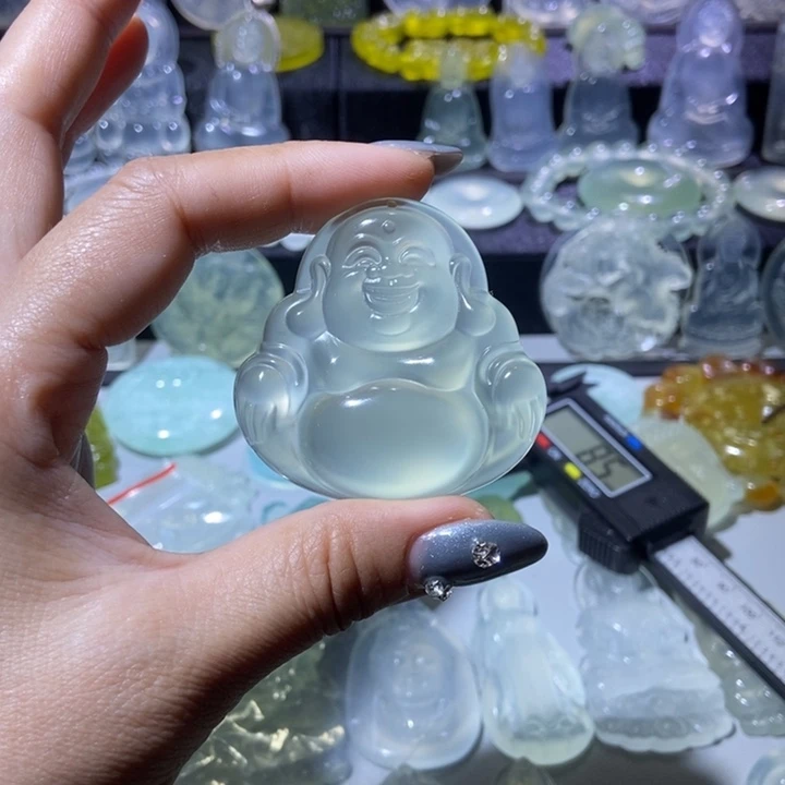 章***子未镶嵌岫玉吊坠吊坠