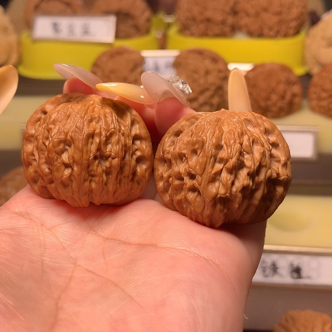 吊坠文玩核桃全品山地正磨37.5