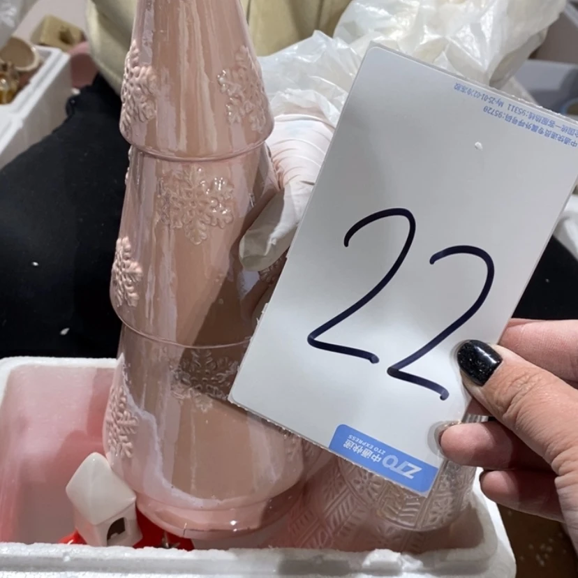 【闪购商品】摆件夏*木陶瓷摆件瑕疵特卖