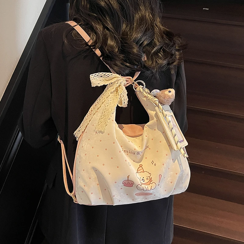 COOLE女包2025新款单肩百搭休闲小众日常可爱通勤潮流洋气双肩包