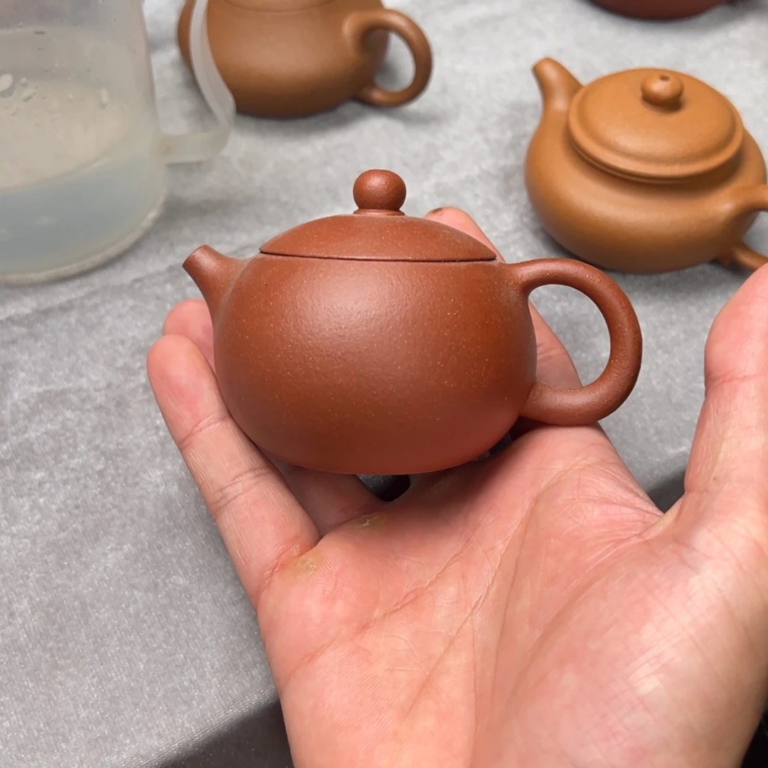 茶壶紫砂泥**叠红降坡西施