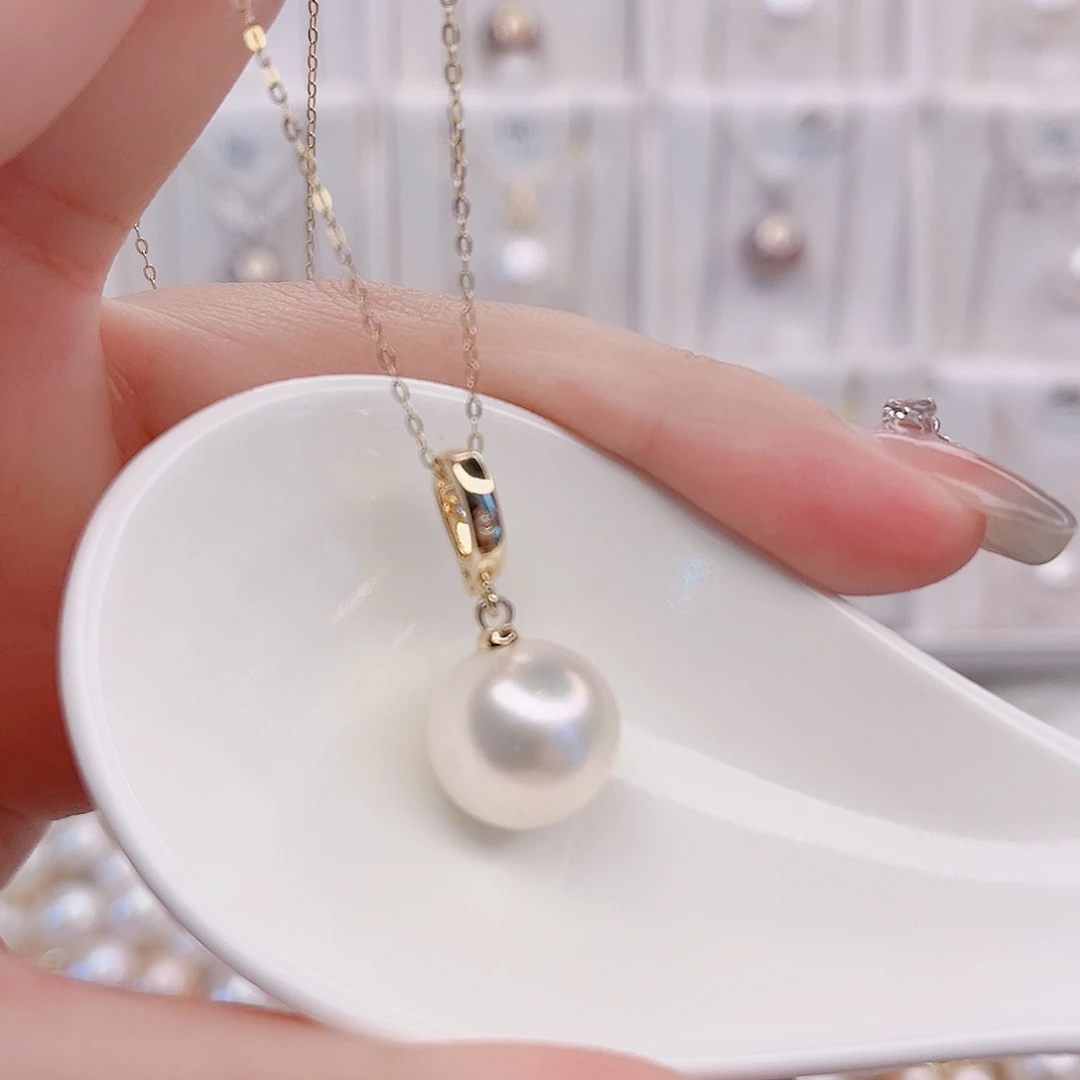 未镶嵌淡水珍珠吊坠(赠链)