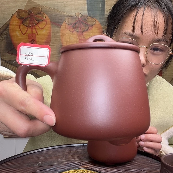 紫砂茶杯原矿紫砂杯