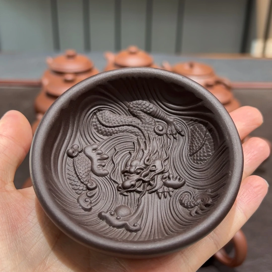 ?****?宜兴紫砂壶泡茶喝