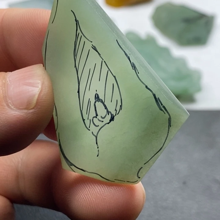 定制翡翠未镶嵌包工