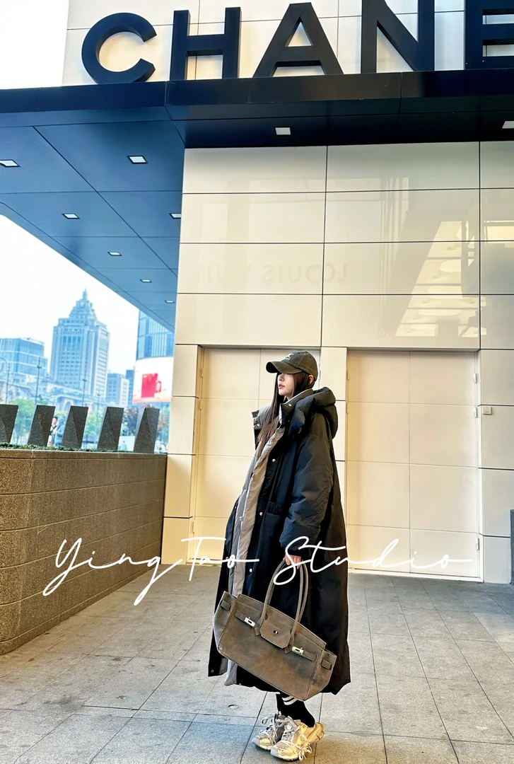 【双面人生】跨年战袍红人上新冬季雅丹风高品质女款90白鸭绒羽绒服