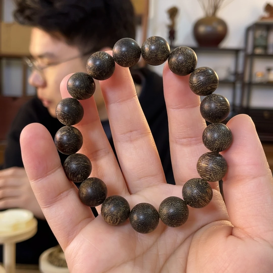 手串沉香达拉干沉水17.85g,12mm