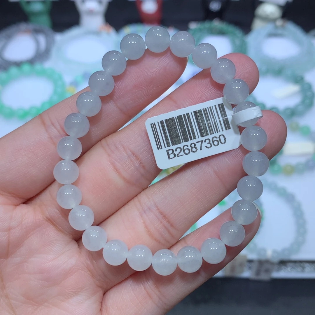 翡翠未镶嵌手串天然