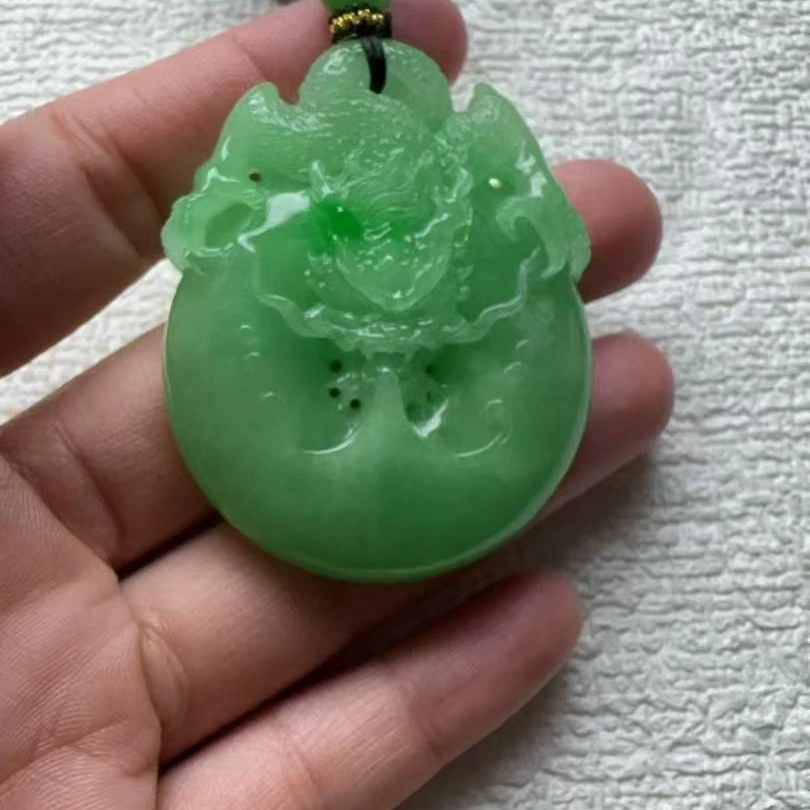 挂件龙扣精工雕刻