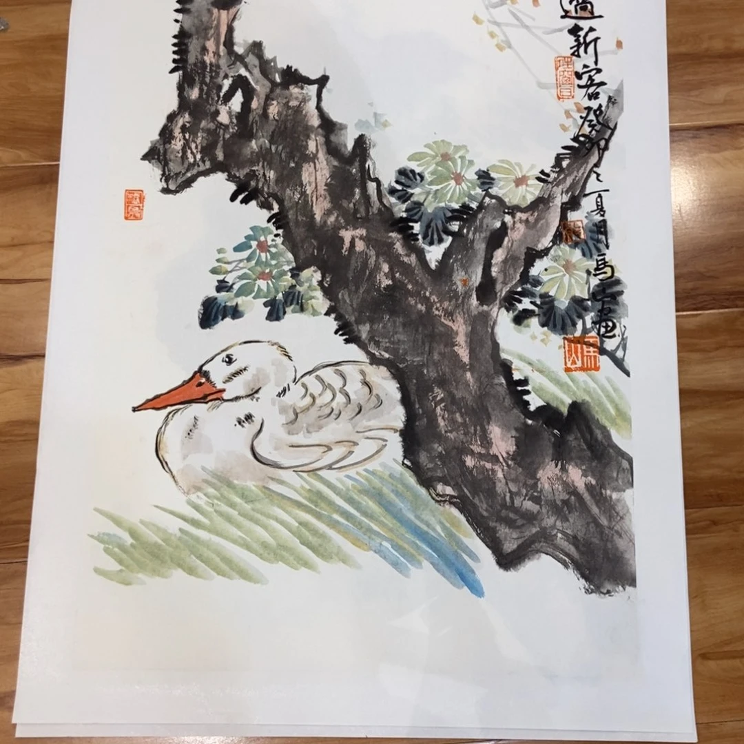 国画墨鱼精品墨鱼精品