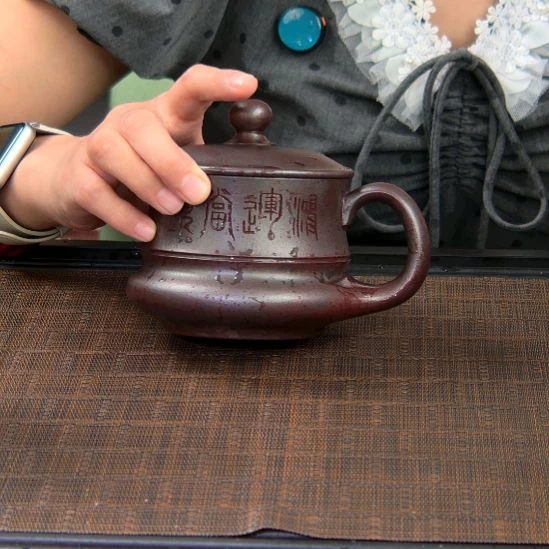 紫砂茶杯高货放漏