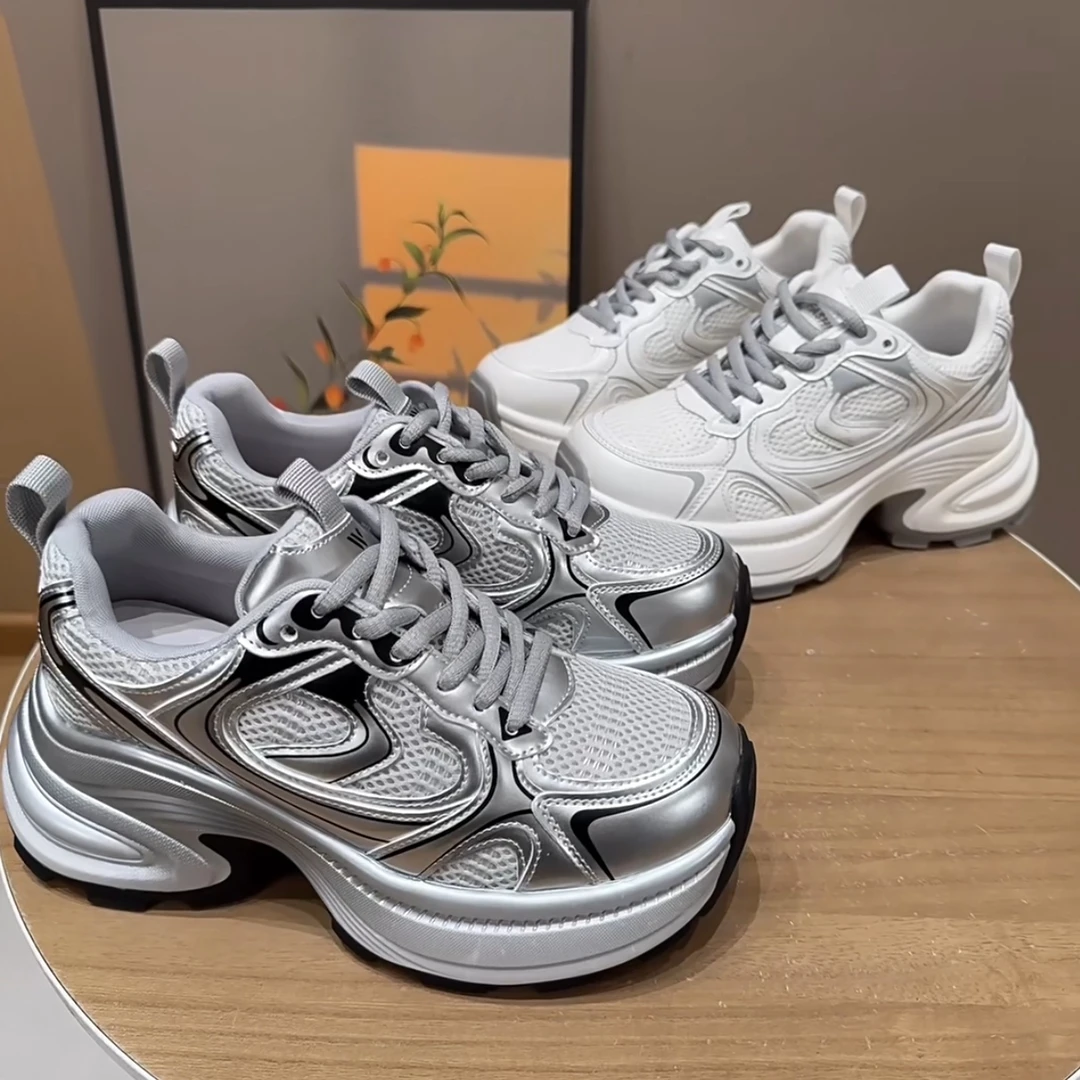 <玛莎玛索>不退不换 包邮 露丝爆款2209厚底增高运动鞋女老爹鞋