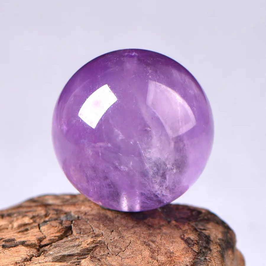 天然紫水晶摆件紫阿赛大号转运球多样性发一件