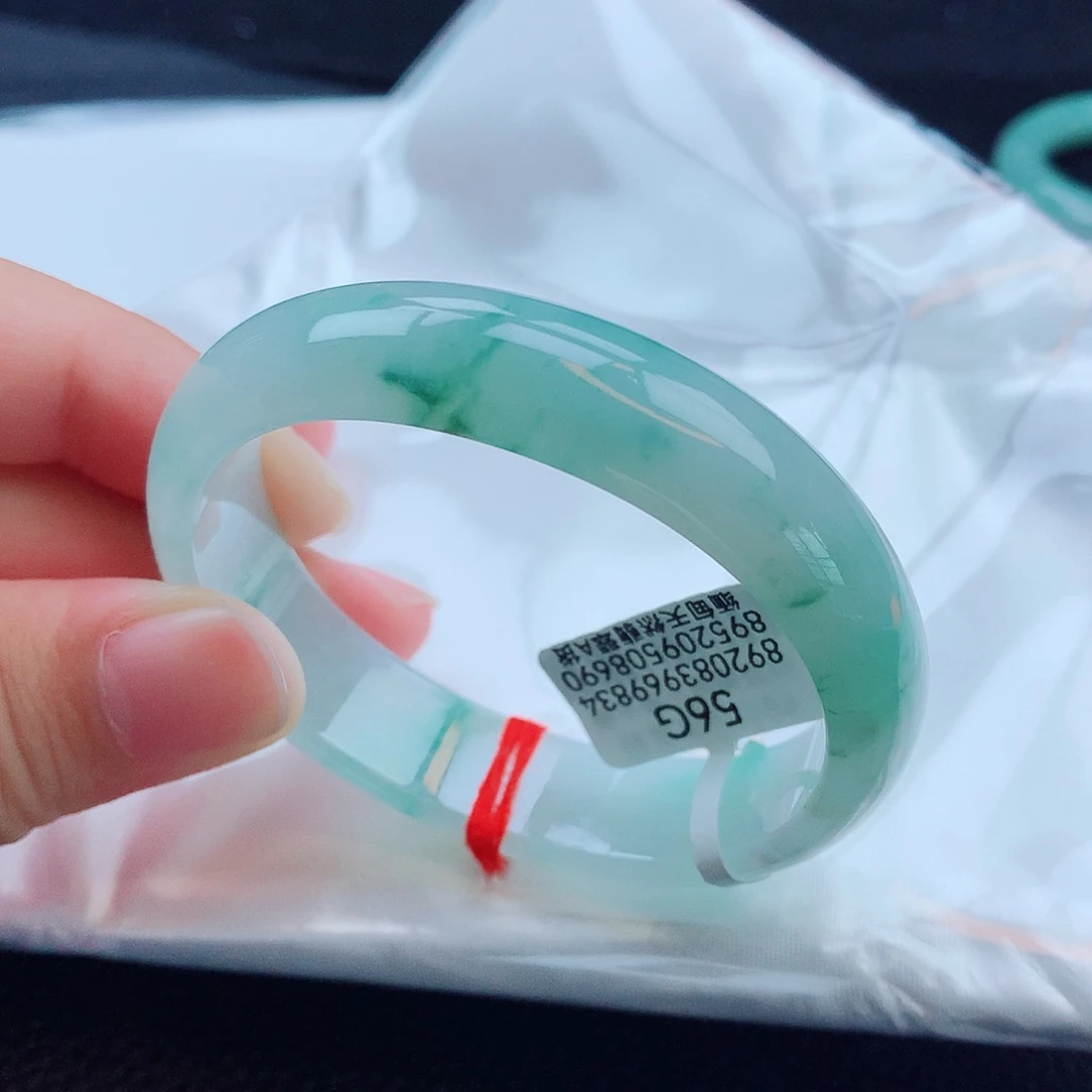 翡翠未镶嵌手镯天然缅甸翡翠A货手镯