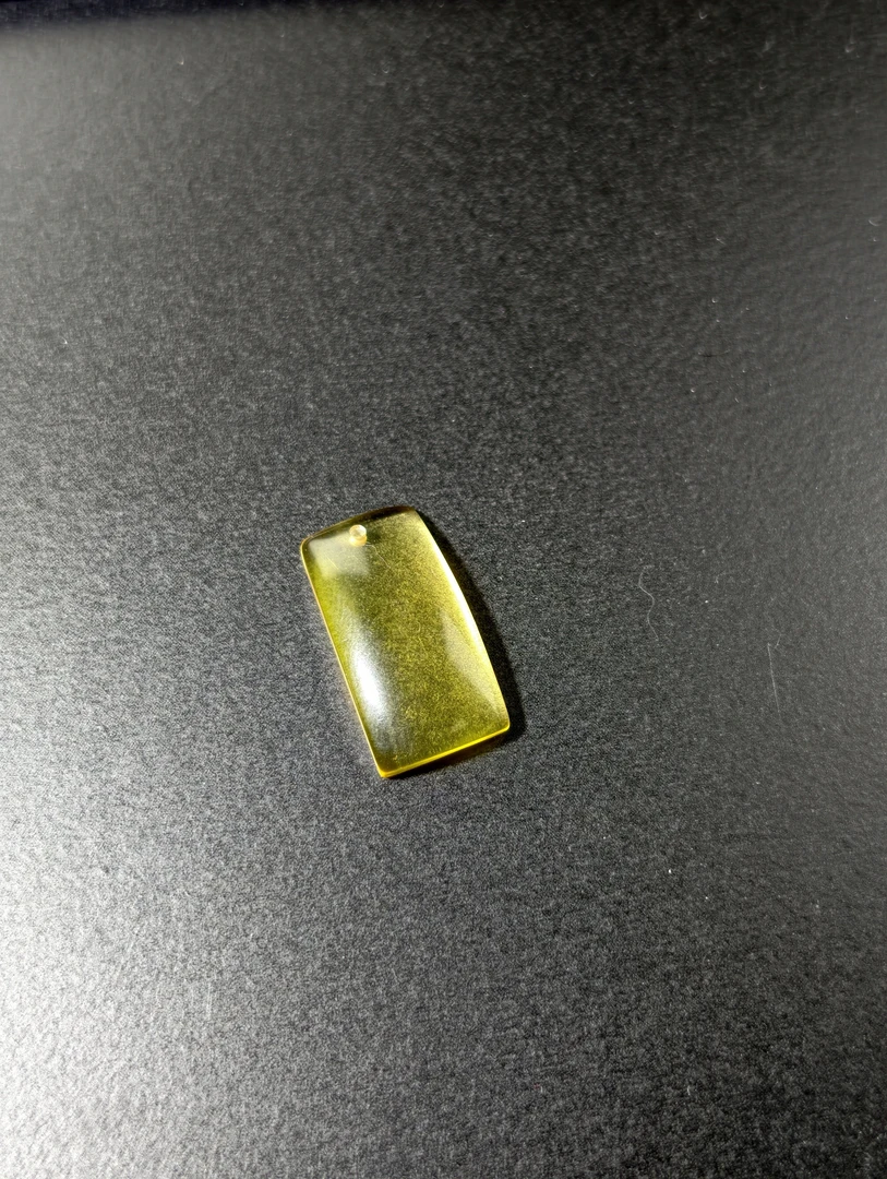直播福利 金珀小无事牌 23.4*13.4mm
