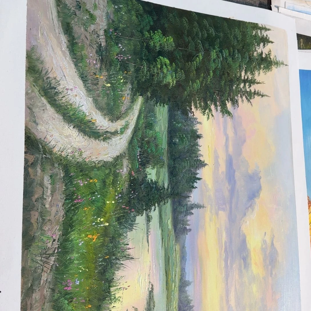 油画优惠活动开始了。好