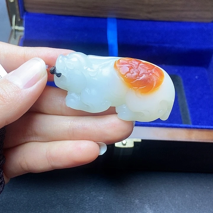 和田玉挂件未镶嵌N