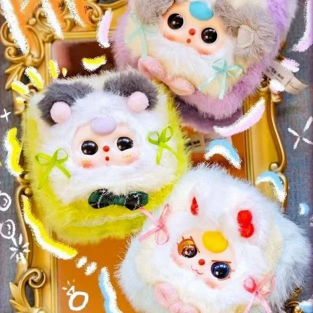 新款毛绒首饰盒可爱收纳盒潮玩女生礼物