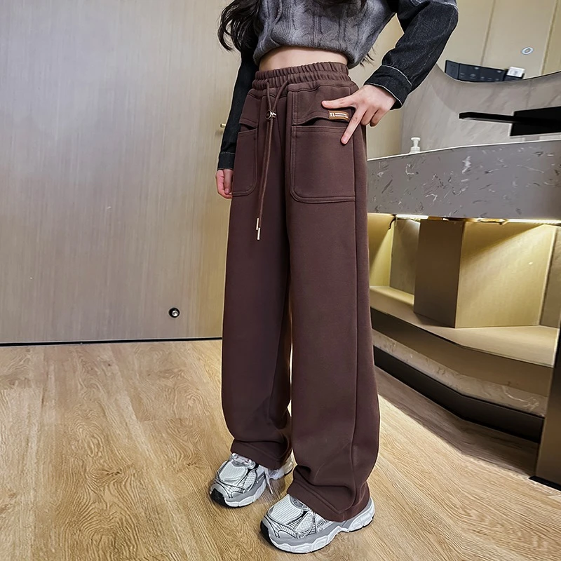 巴拉巴拉男孩女孩女童秋装休闲裤2025春秋韩版新款儿童中大童适用