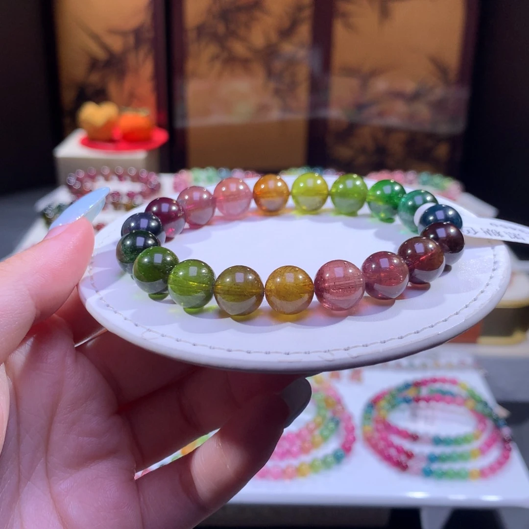 未镶嵌手链碧玺碧玺