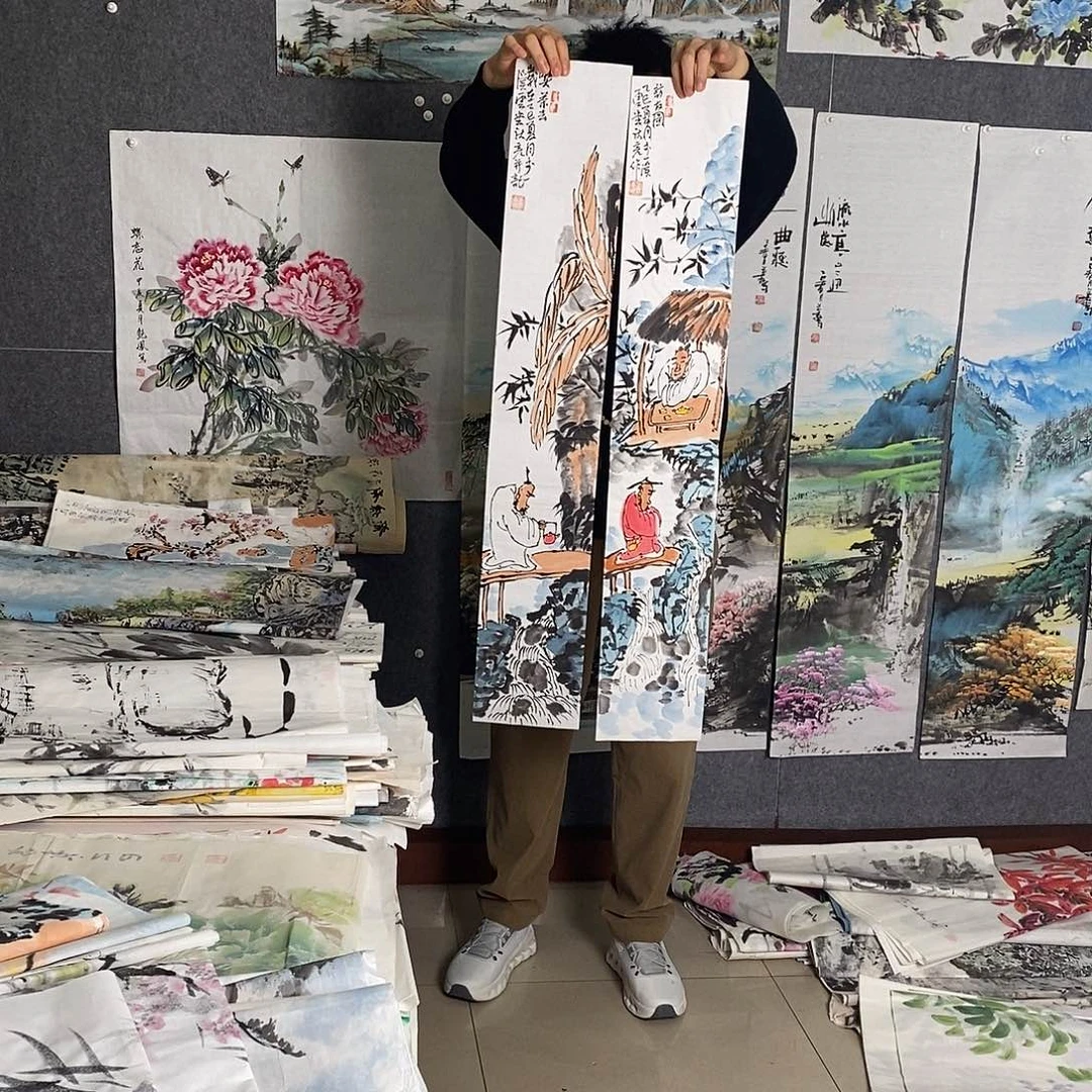 国画纯手写手绘作品4