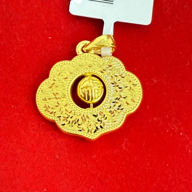 【莹莹专享】足金999祥云福GP    3.03 纳金添福