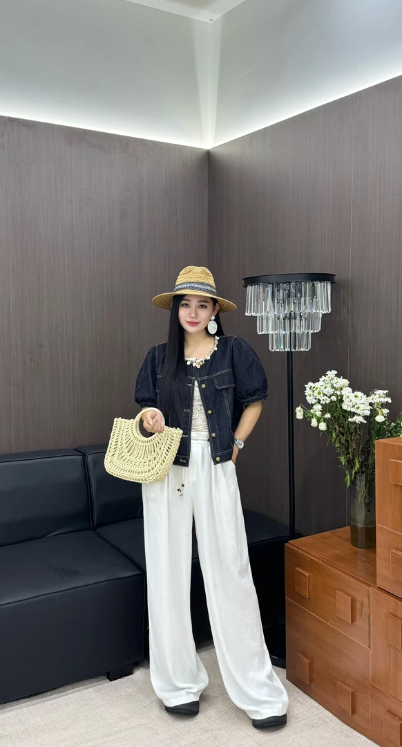 【惠惠专属】#2570夏季新款韩系慵懒亚麻山本裤女垂感阔腿休闲裤