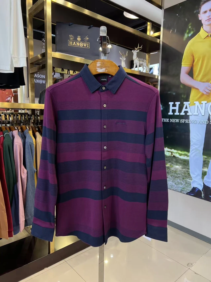 华诺威男士冬季商务休闲开衫C123