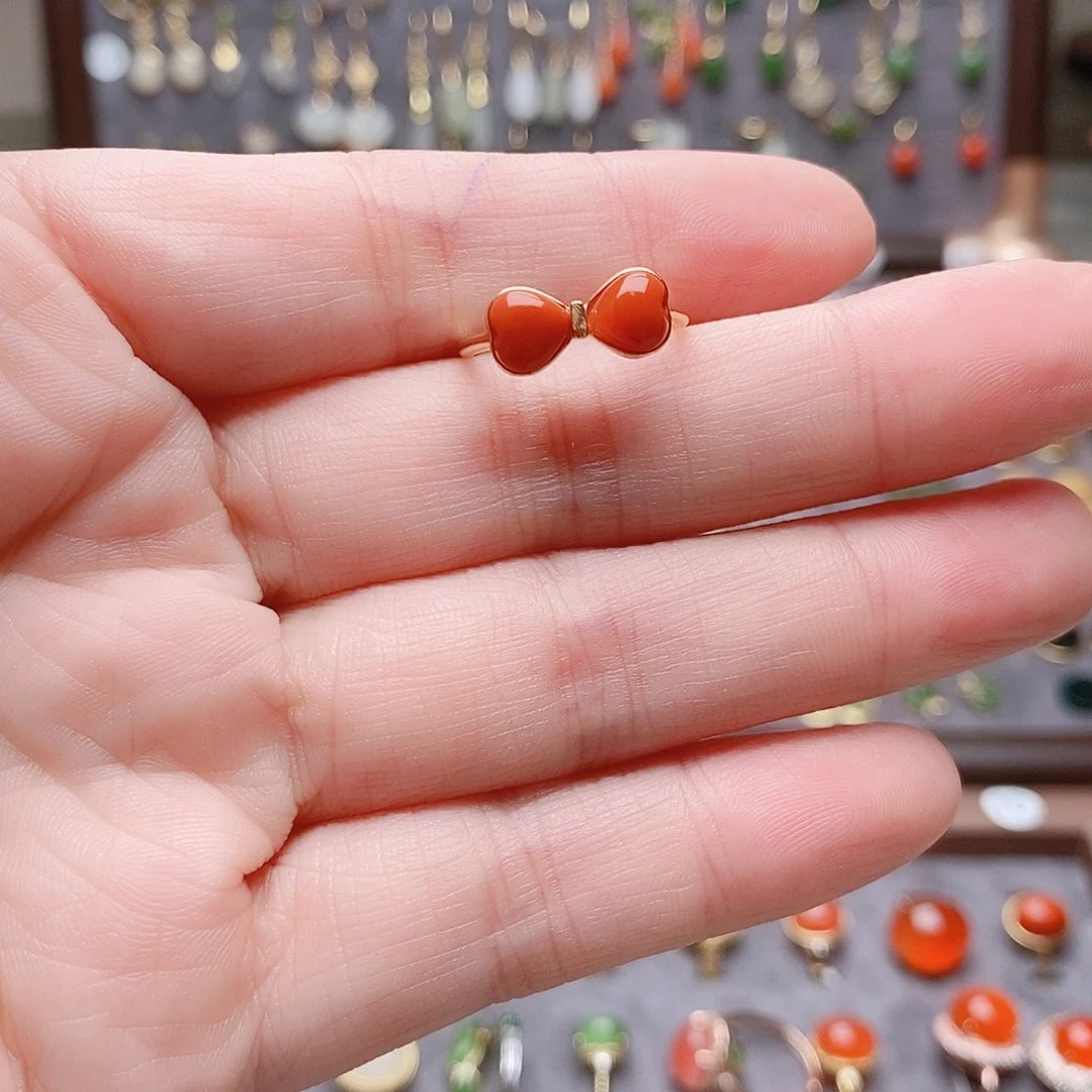 和田玉银S925镶嵌耳饰婷**~