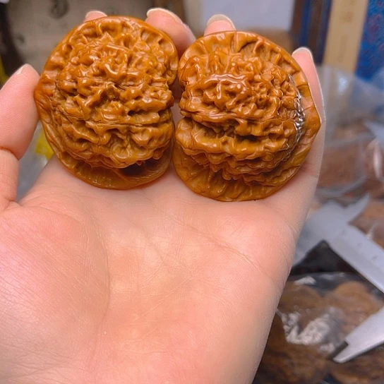 文玩核桃吊坠官帽