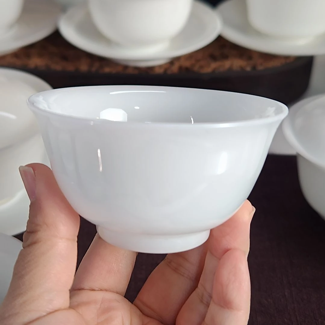 大号主人杯120ml晶玉白