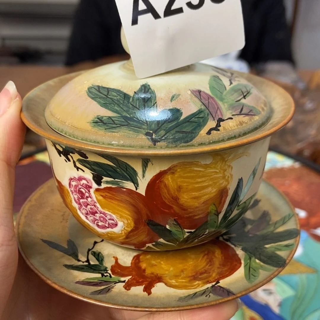 微瑕作品欣赏盖碗