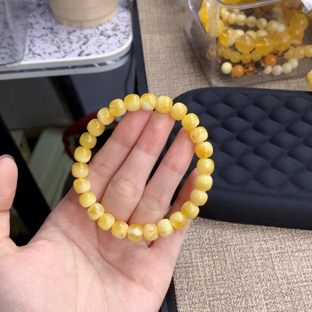 蜜蜡未镶嵌珠宝奇石8.5