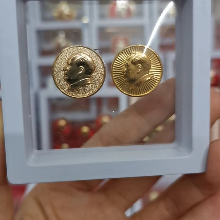 合金收藏纪念章2枚