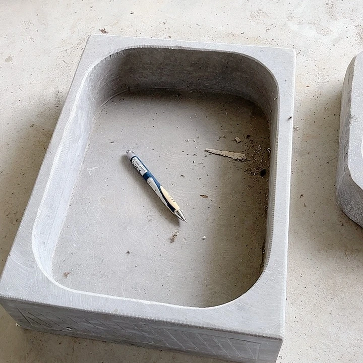 贵州青石 石头花盆