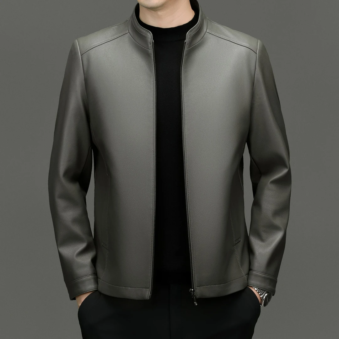 【海宁海德】8555秋季新款25年男士时尚夹克（ 立翻领）休闲外套-LF3