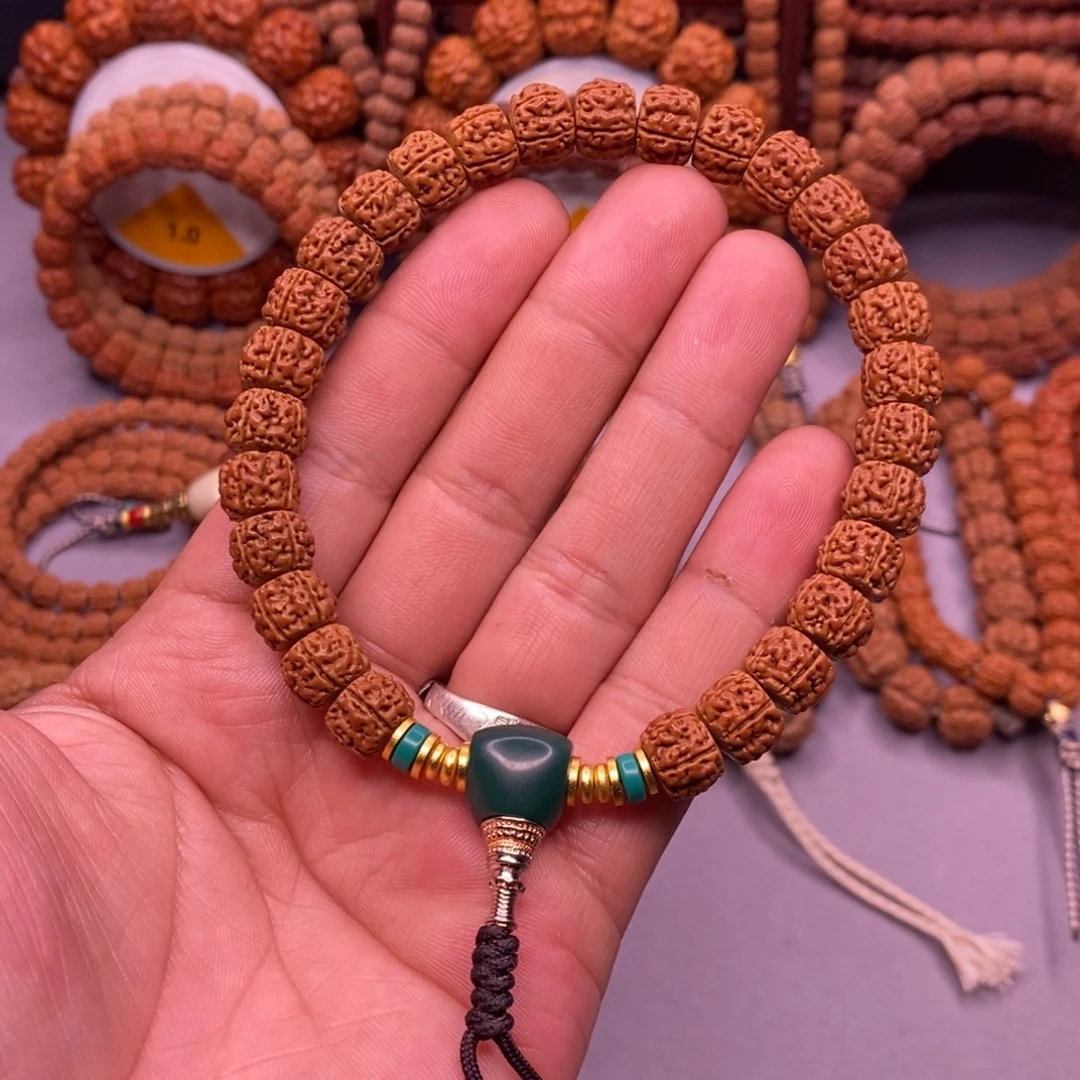 手串金刚菩提龙切盘龙尺寸10.5