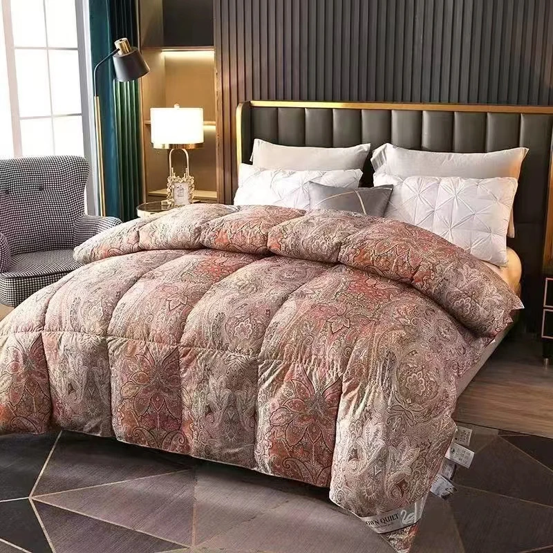 【杨总十周年专属】高端严选西伯利亚专柜95大朵百百羽丝绒被子