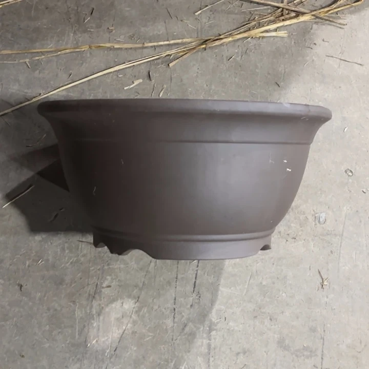 紫砂花盆100-2。