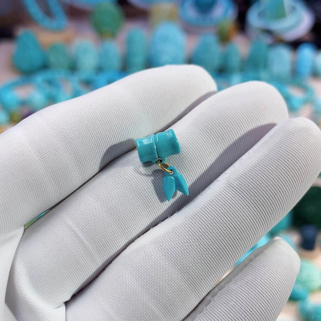 绿松石珠宝奇石未镶嵌