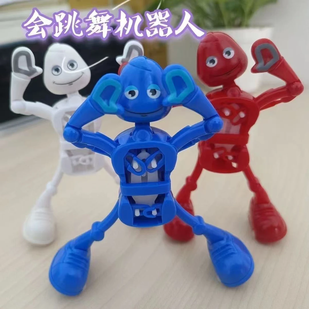 【下班】整蛊搞怪跳舞机器人上链发条机器人解压有趣发条跳舞玩具