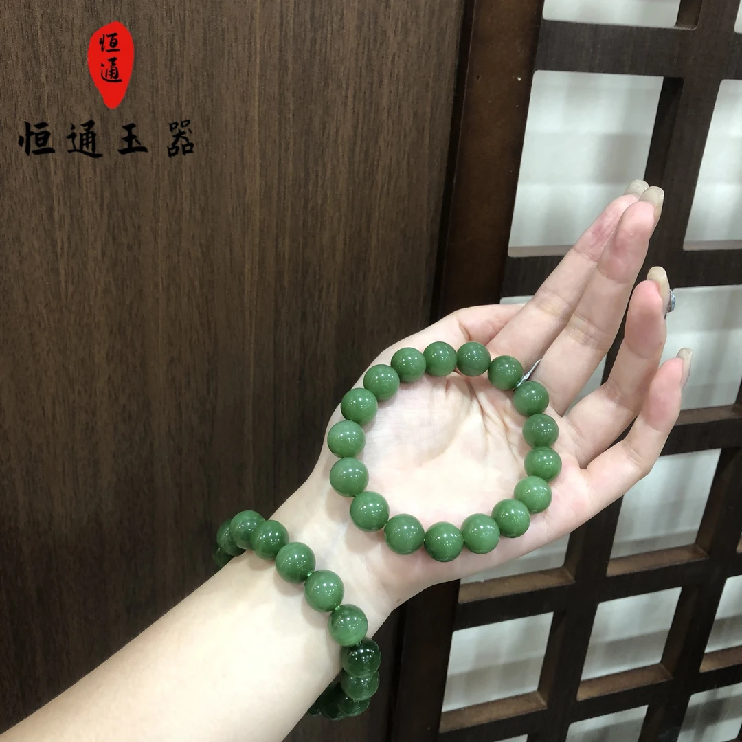 和田玉手串多样性发一规格约12mm-2-S1896-5800