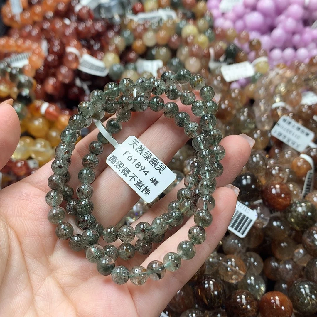 水晶手链未镶嵌，