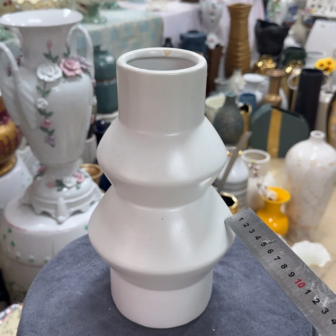 瓷片陶瓷工艺花瓶摆件